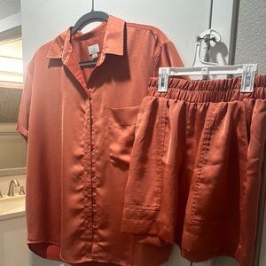 A New Day Vibrant Orange Top